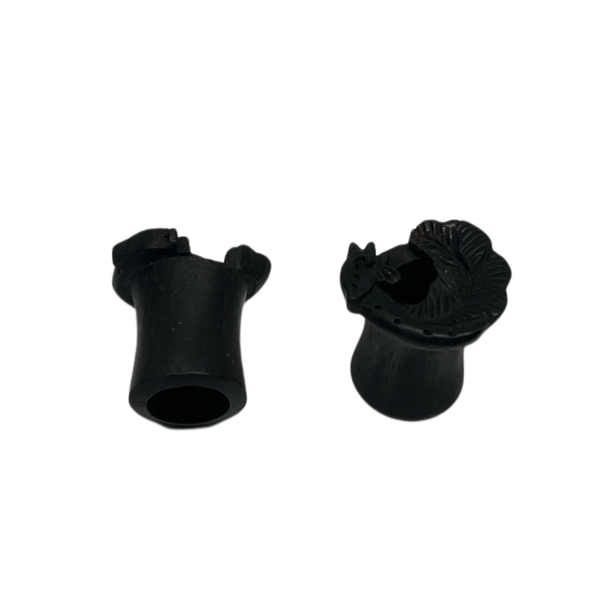 00G Arang Wood Elven Leaf Double Flared Eyelets