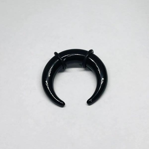 0G Black Acrylic Pincher