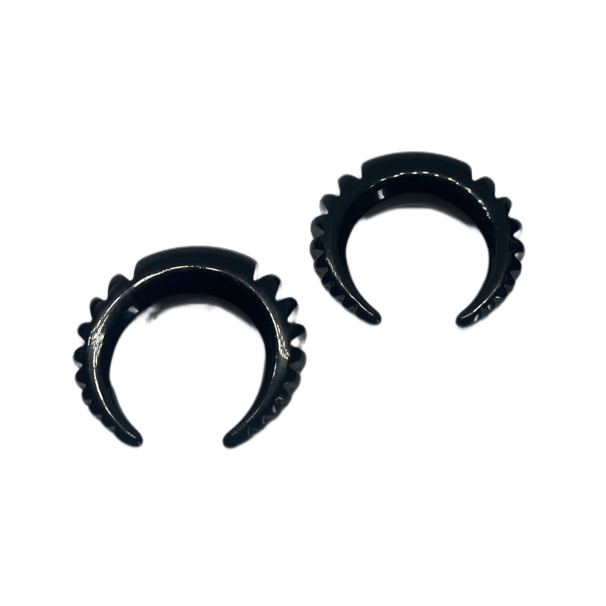 0G Large Black Slotted Pinchers