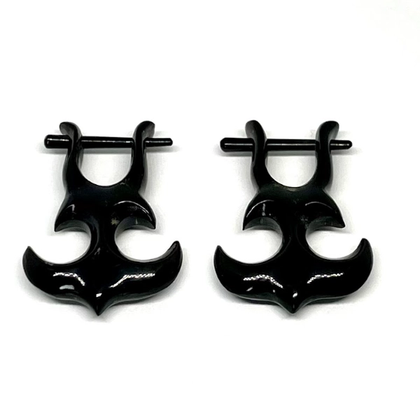 12G Indigenous Buffalo Horn Hangers