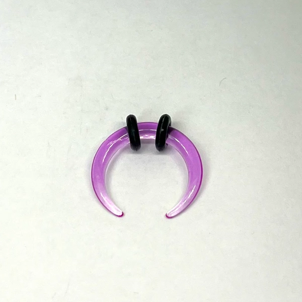 12G Purple Transparent Acrylic Pincher