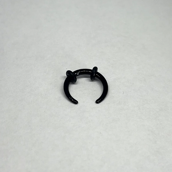 14G Black Acrylic Pincher