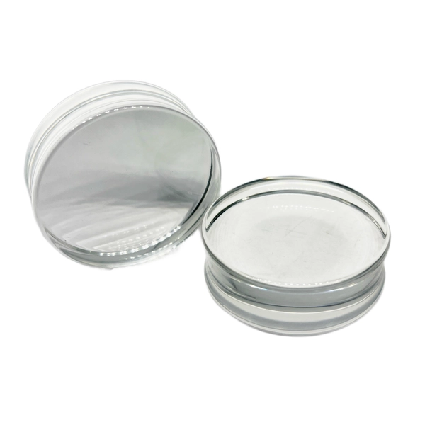 44mm Clear Double Flared Acrylic Plugs