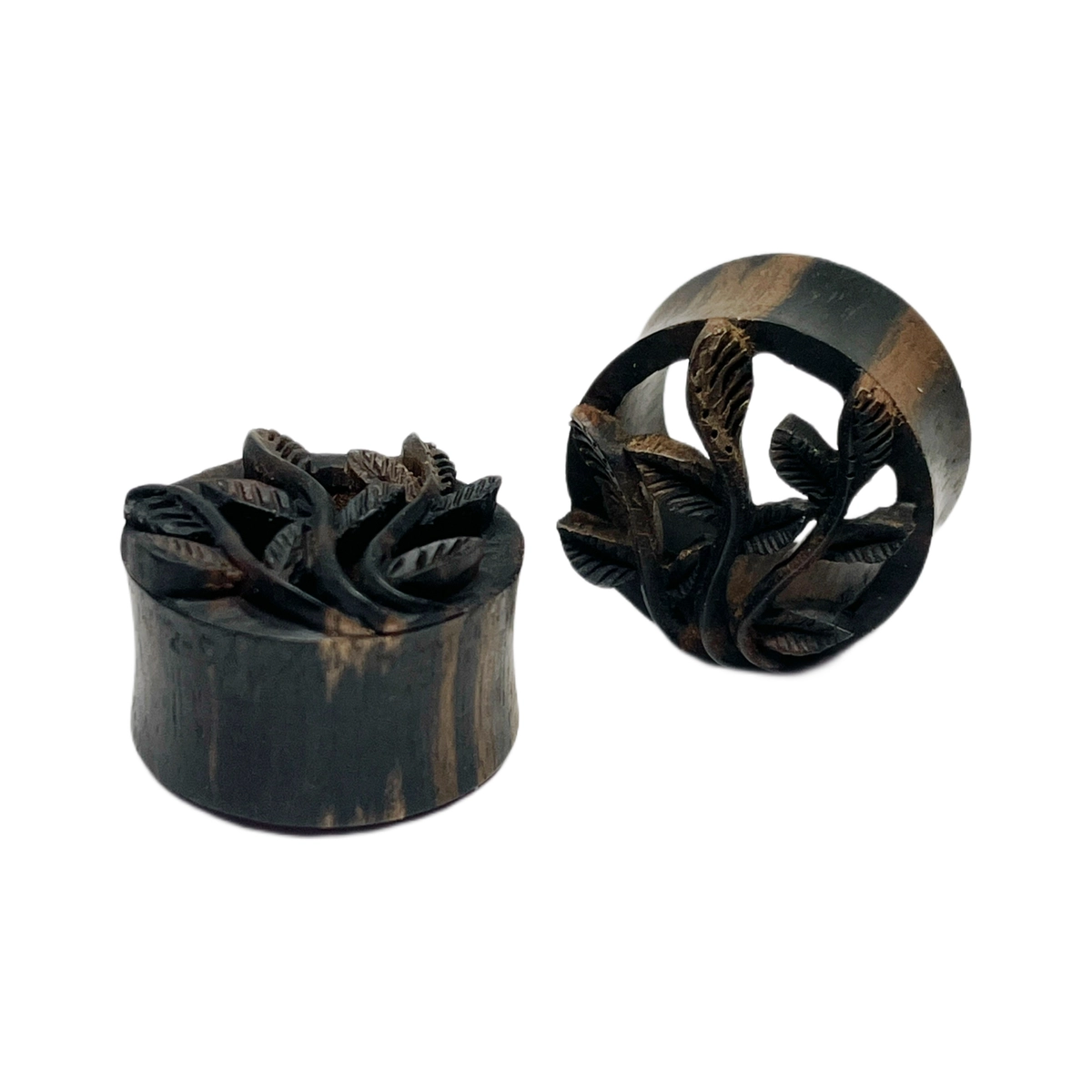 25mm Arang Wood Bittersweet Ivy Double Flared Eyelets