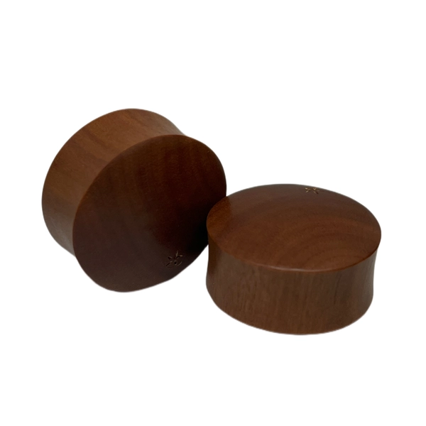 27mm Sabo Wood Double Flared Plugs