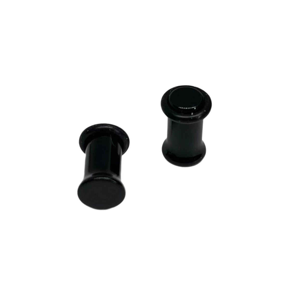 2G Black Single Flared Plugs