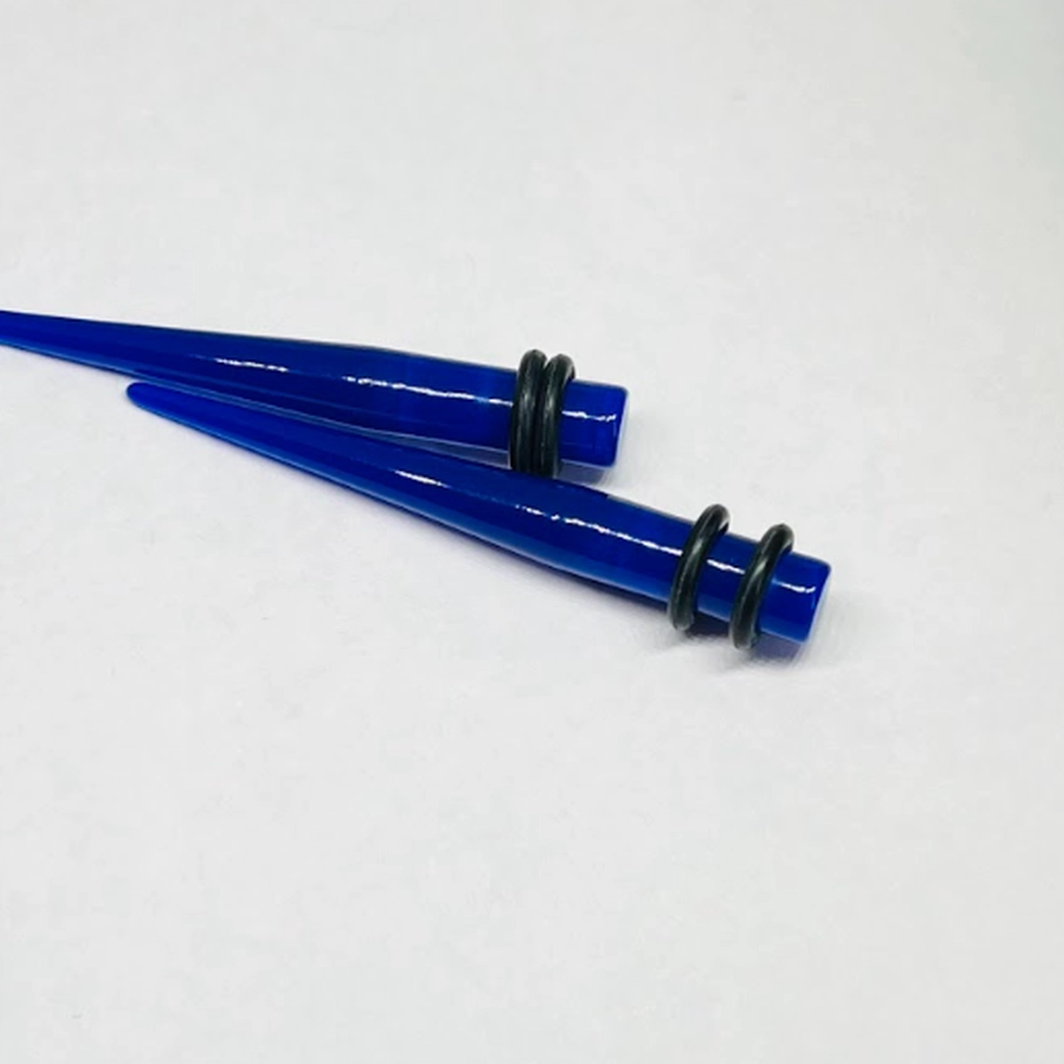 2G Blue Long Acrylic Tapers