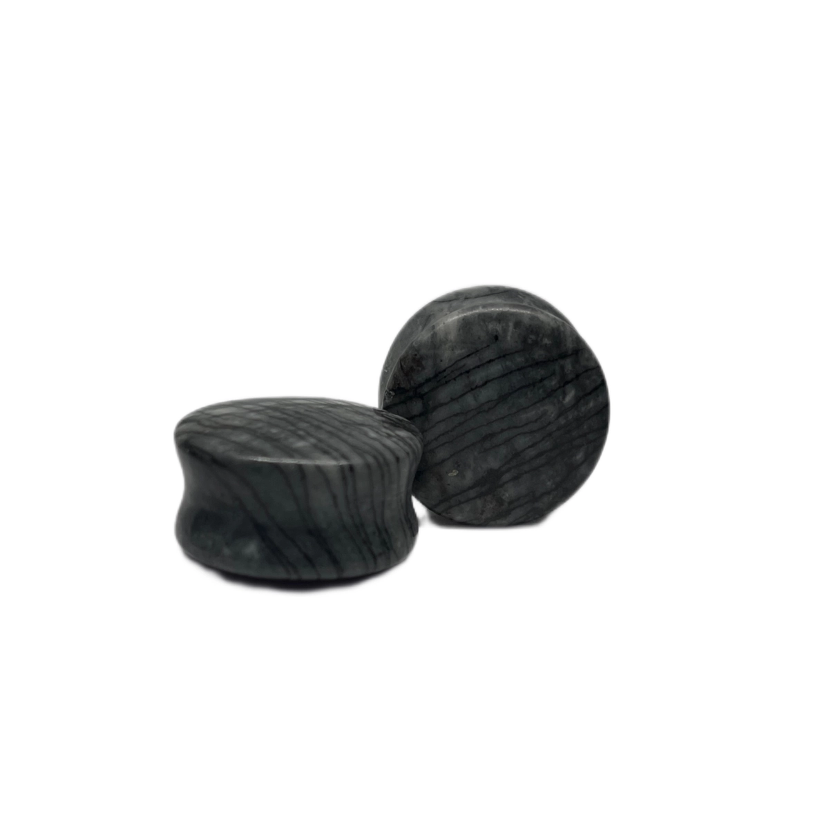 3/4 Picasso Jasper Double Flared Stone Plugs