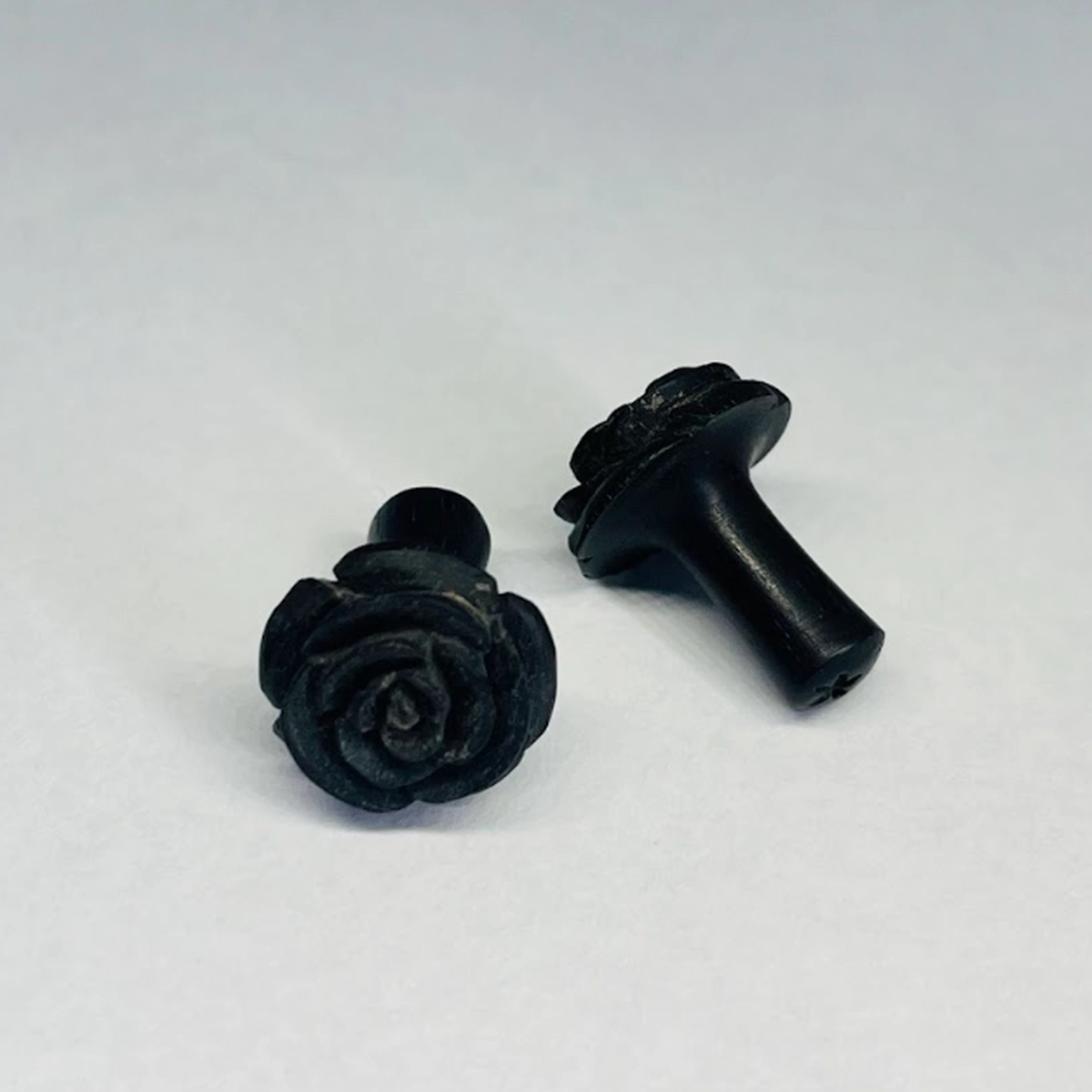 4G Arang Wood Double Flared Rose Plugs