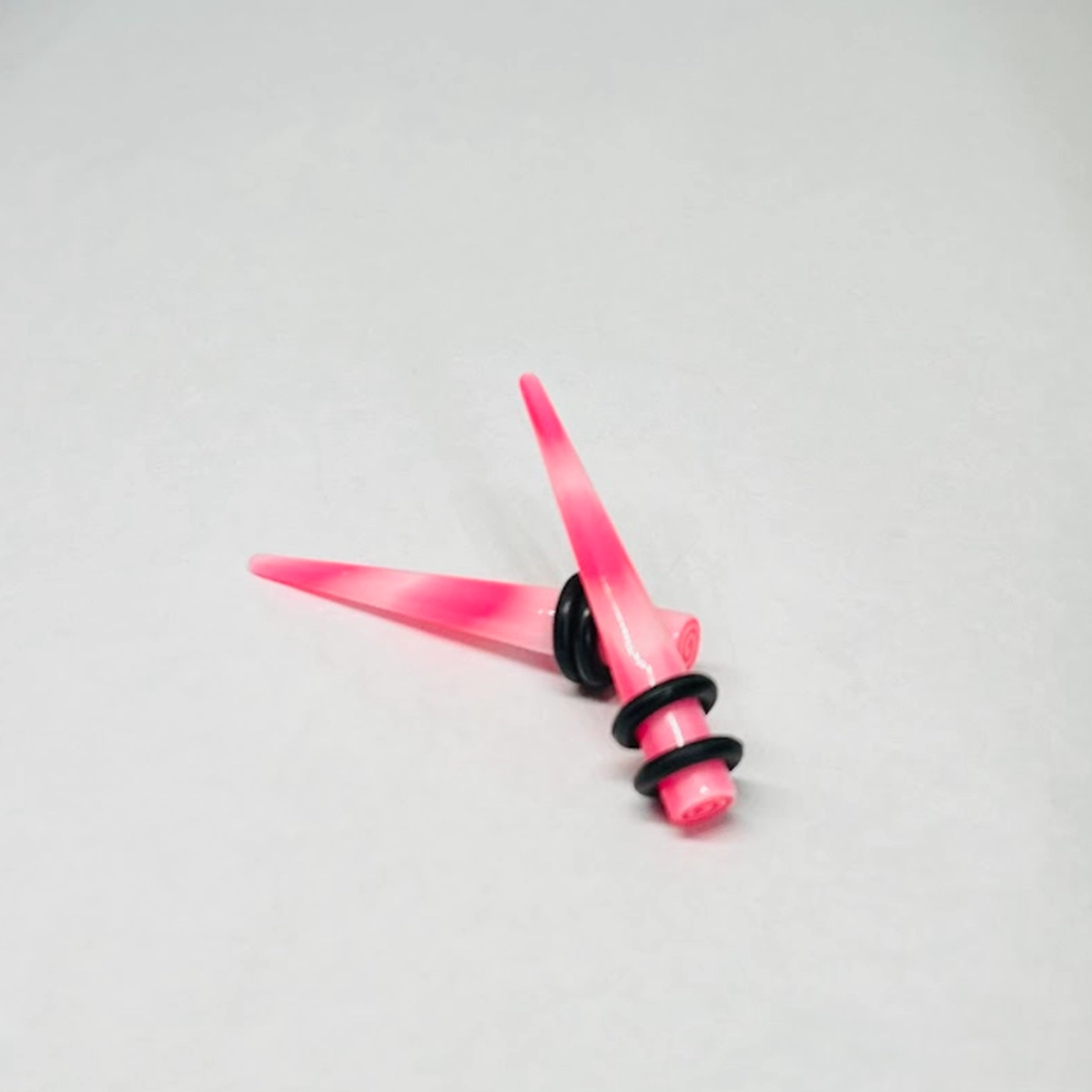 4G Pink_White Spiral Top Medium Tapers