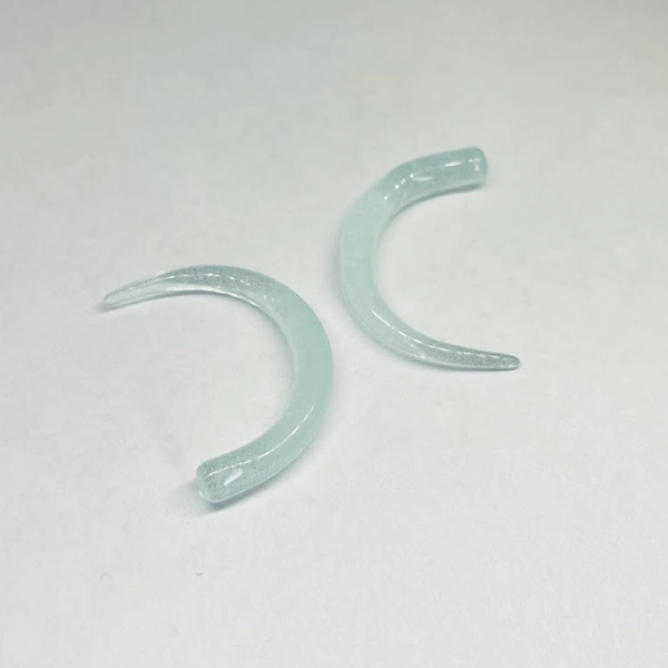 7G Glow In The Dark Mint Green Acrylic Talon Tapers