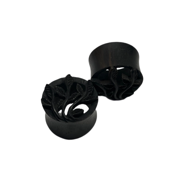 7/8 Arang Wood Bittersweet Ivy Double Flared Eyelets