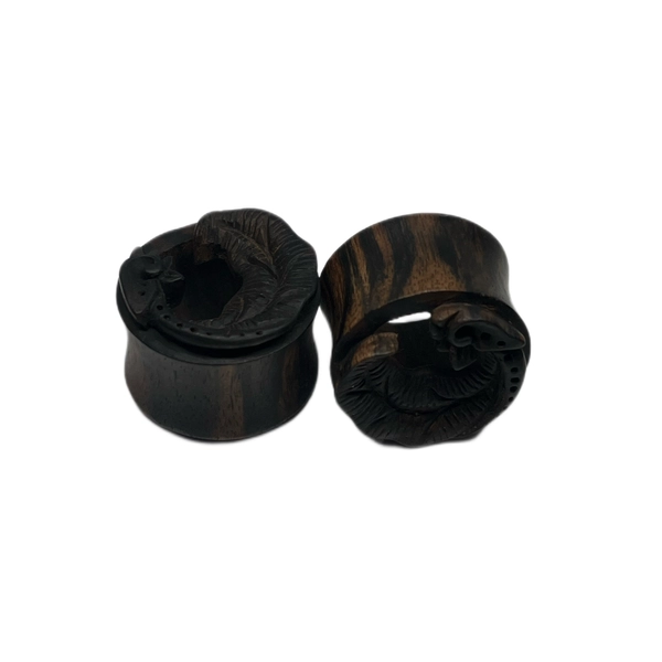 7/8 Arang Wood Elven Wing Double Flared Eyelets