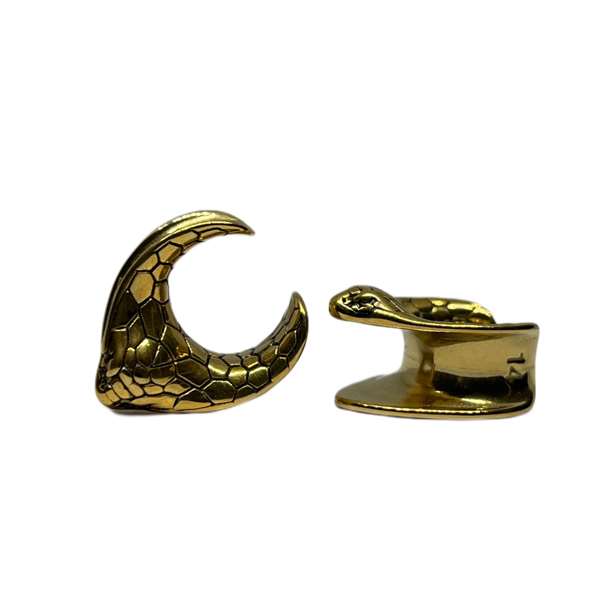 9/16 Brass Snake Saddles