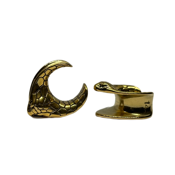 9/16 Brass Snake Saddles